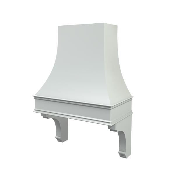 Curved With Corbels