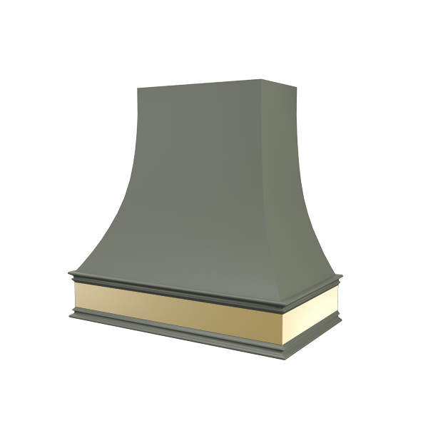 Curved With Brass Apron