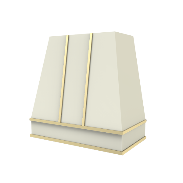 Tapered With Brass Strapping