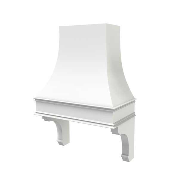 Curved With Corbels