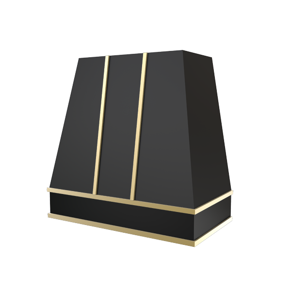 Tapered With Brass Strapping