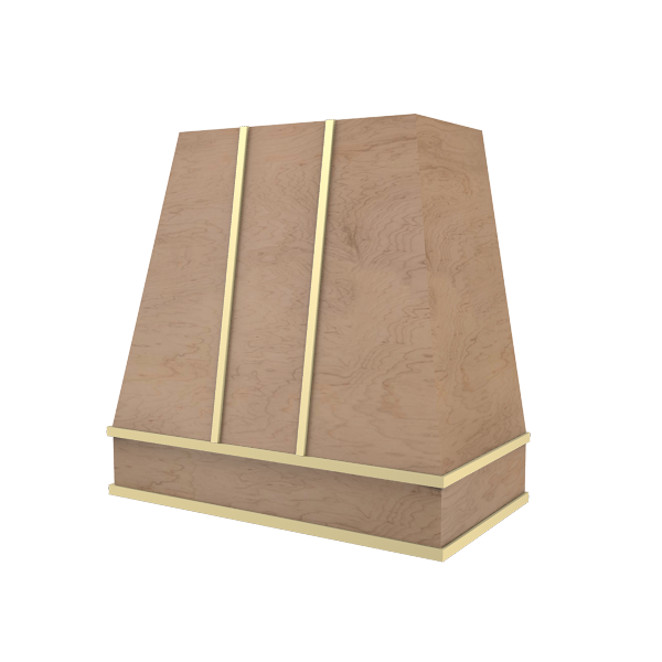 Tapered With Brass Strapping