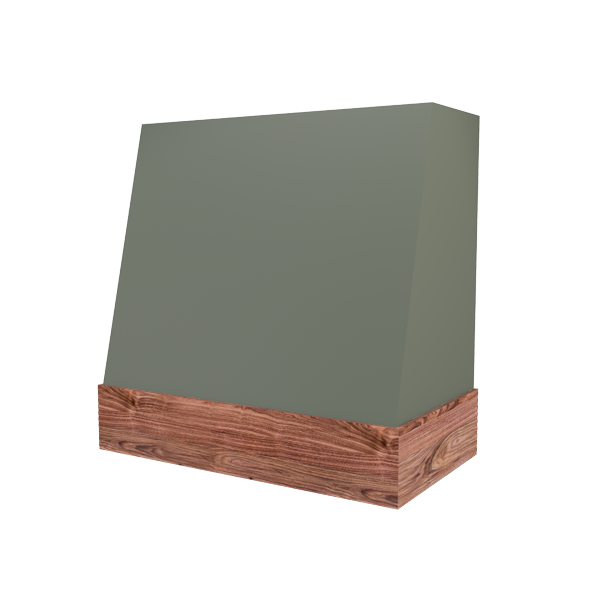 Angled With Wood band