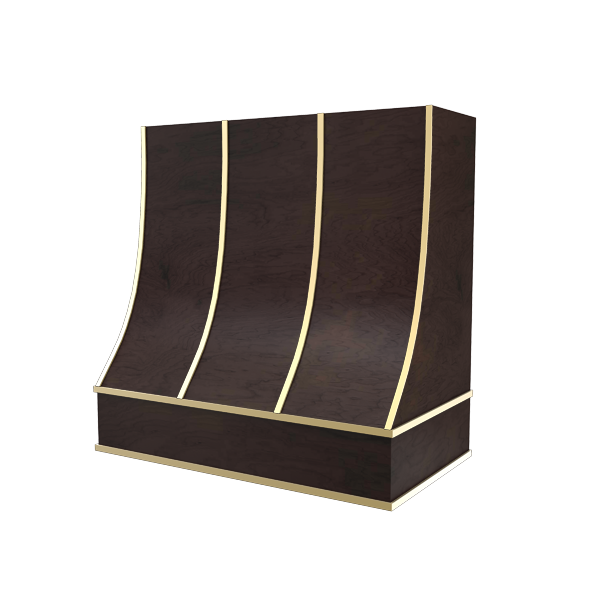 Sloped With Brass Strapping