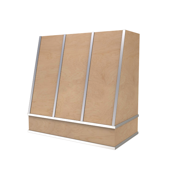 Angled With Steel Strapping