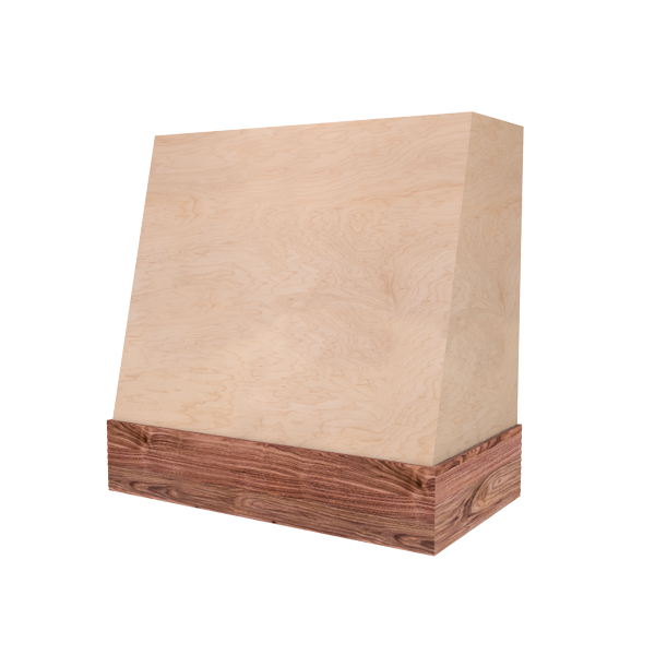 Angled With Wood band