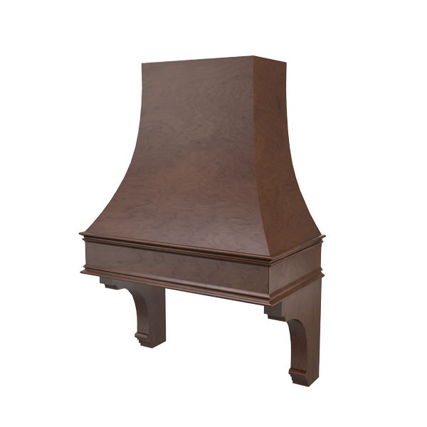 Curved With Corbels