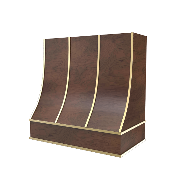 Sloped With Brass Strapping