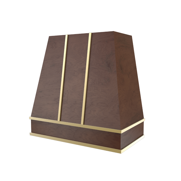 Tapered With Brass Strapping