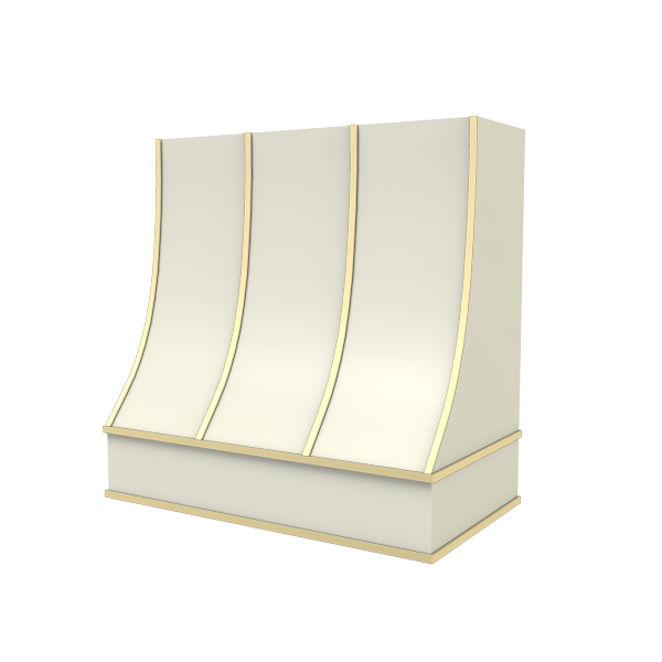 Sloped With Brass Strapping