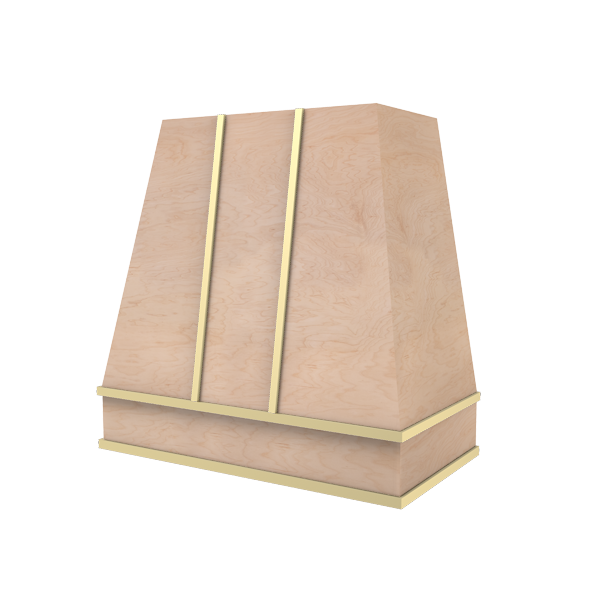 Tapered With Brass Strapping