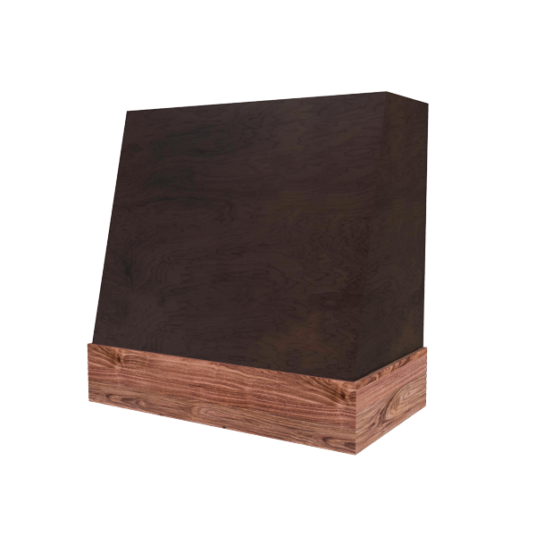 Angled With Wood band