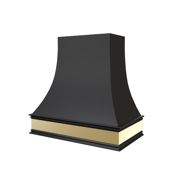 Curved With Brass Apron