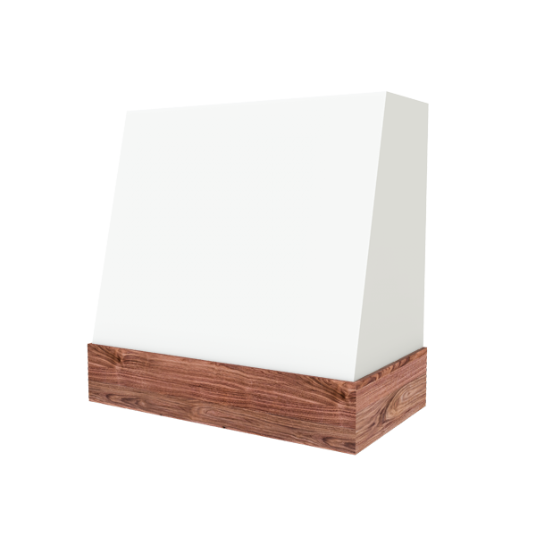 Angled With Wood band