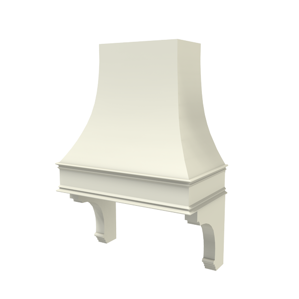 Curved With Corbels