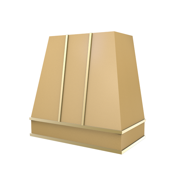 Tapered With Brass Strapping