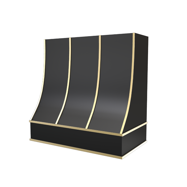 Sloped With Brass Strapping