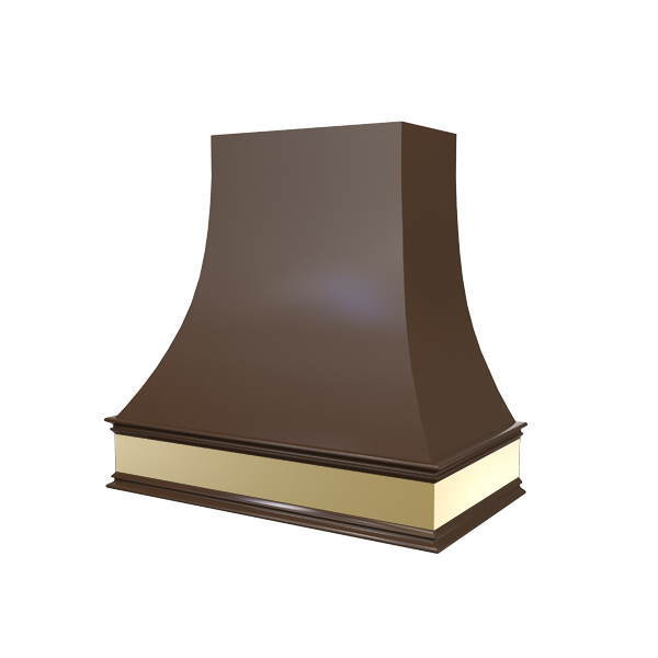 Curved With Brass Apron