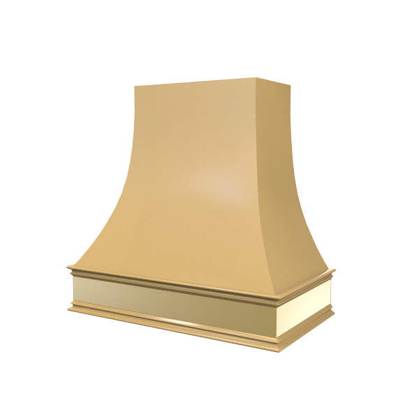 Curved With Brass Apron