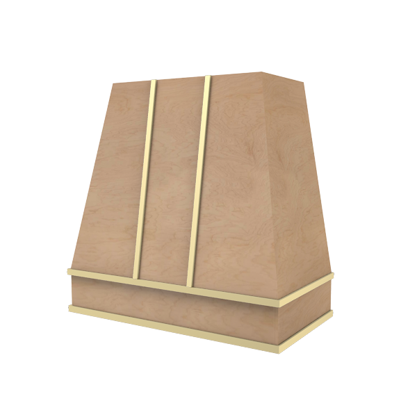 Tapered With Brass Strapping