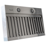   36" Width wood hood on sale