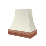Raw / Unfinished Curved 30" Width x 30" Height wood hood on sale
