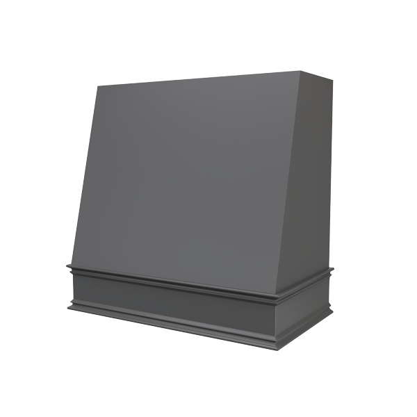 Two-Tone Tapered 36" Width x 30" Height wood hood on sale