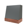 Angled With Wood band
