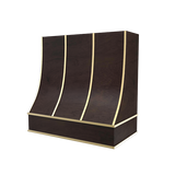 Sloped With Brass Strapping