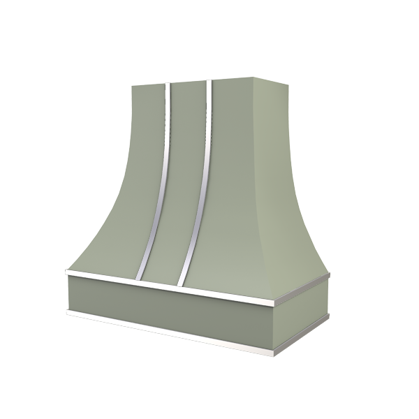 Curved With Steel Strapping