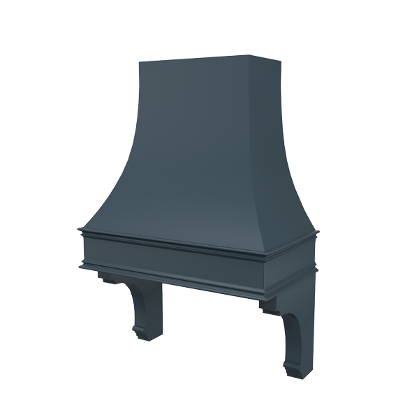 Curved With Corbels