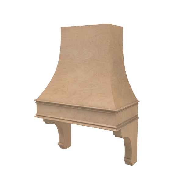 Curved With Corbels