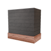 Box With Shiplap & Wood Band