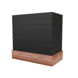 Box With Shiplap & Wood Band