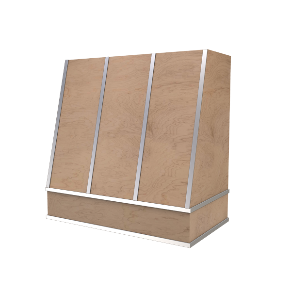 Angled With Steel Strapping