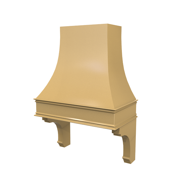 Curved With Corbels