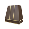 Tapered With Brass Strapping
