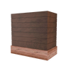 Box With Shiplap & Wood Band