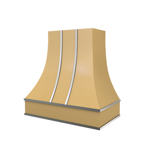 Curved With Steel Strapping