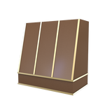 Angled With Brass Strapping