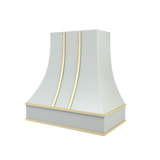 Curved With Brass Strapping