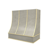 Sloped With Brass Strapping