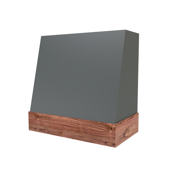 Angled With Wood band