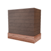 Box With Shiplap & Wood Band