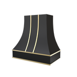 Curved With Brass Strapping