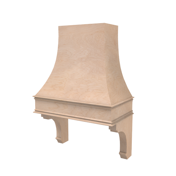 Curved With Corbels