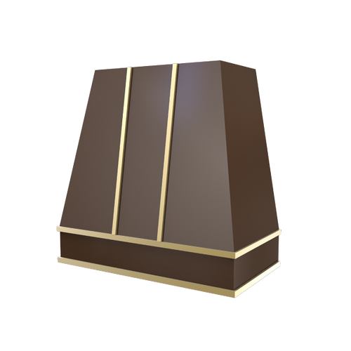 Tapered With Brass Strapping