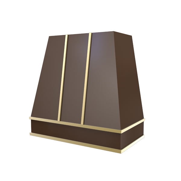 Tapered With Brass Strapping