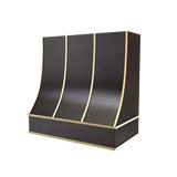 Sloped With Brass Strapping