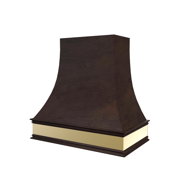Curved With Brass Apron